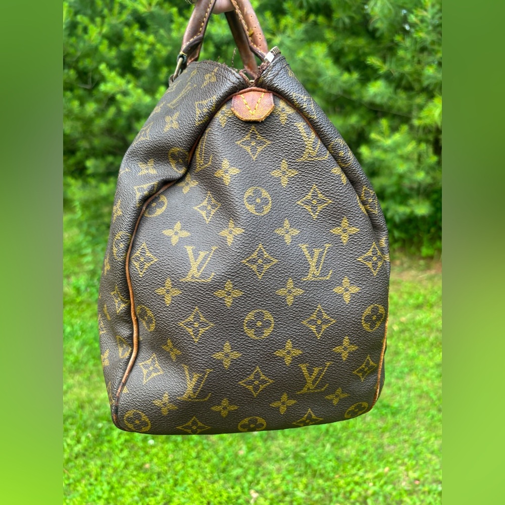 Louis Vuitton Brown Monogram Travel Bag - Picture 8 of 14